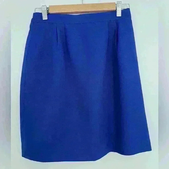 Chad Stevens Blazer Jacket and Skirt 2 Piece| Royal Blue | Size 8 - Picture 3 of 7